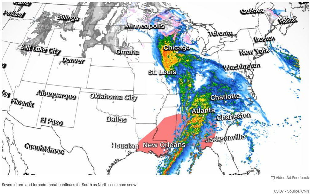 美國突遭暴風雪襲擊！物流延時，運價上升